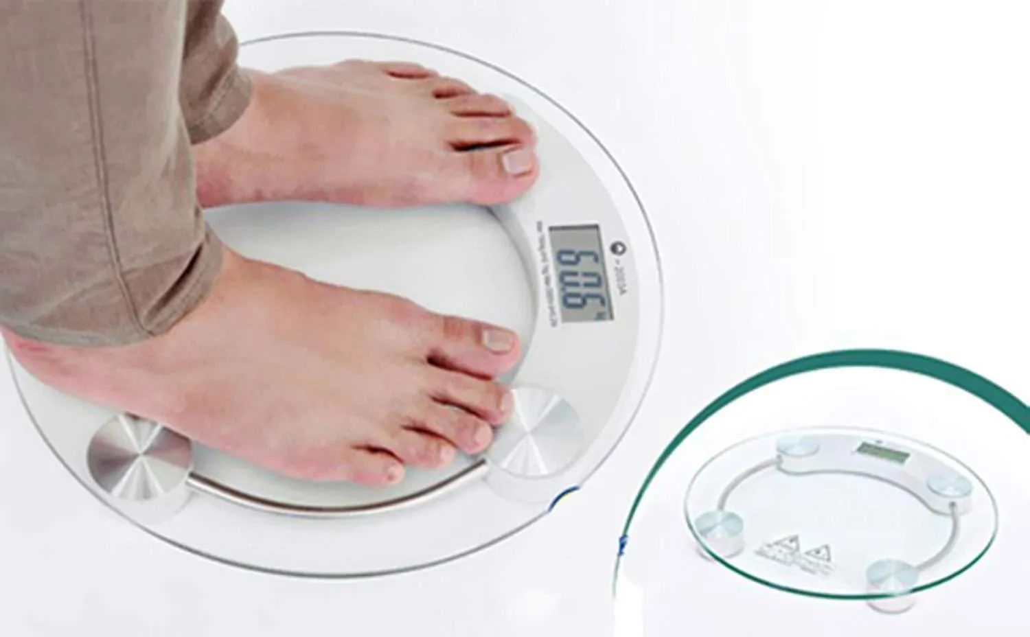 0169 -8mm Electronic Tempered Glass Digital Weighing Scale