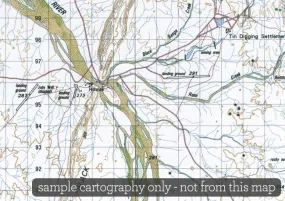 1446 Quoin WA Topographic Map (1st Edition) by Geoscience Australia (1975)