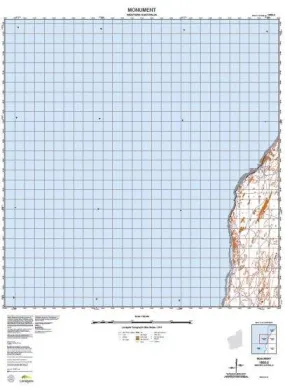 1550-2 Monument Topographic Map by Landgate (2015)