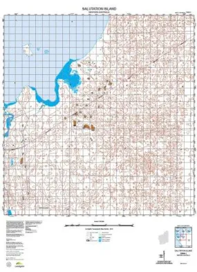 1644-1 Salutation Island Topographic Map by Landgate (2015)