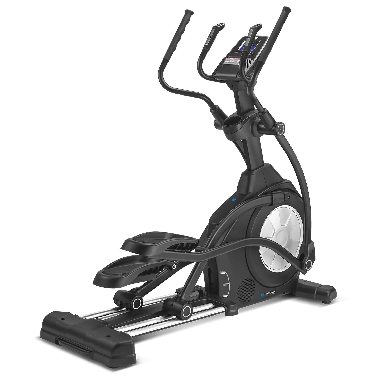 21 Programs Incline Cross Trainer, 50cm Stride, Lifespan Fitness