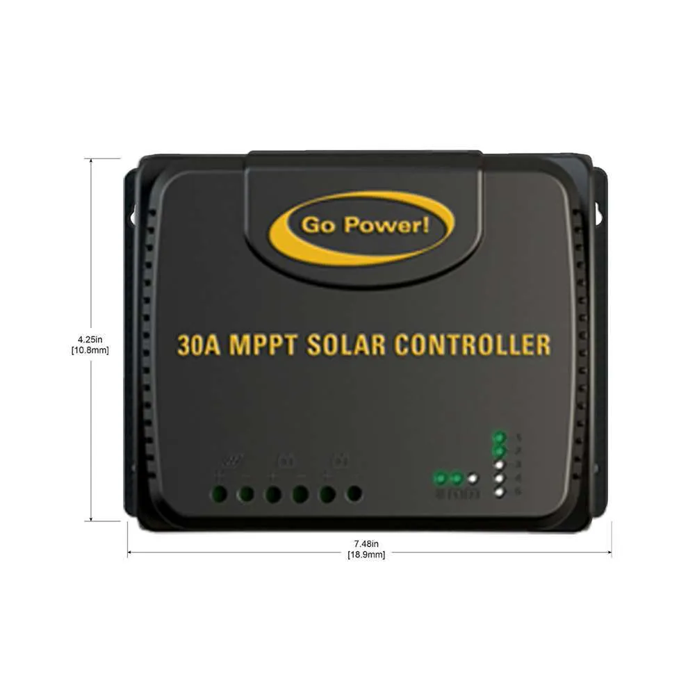 30A MPPT SOLAR CONTROLLER   RV-C