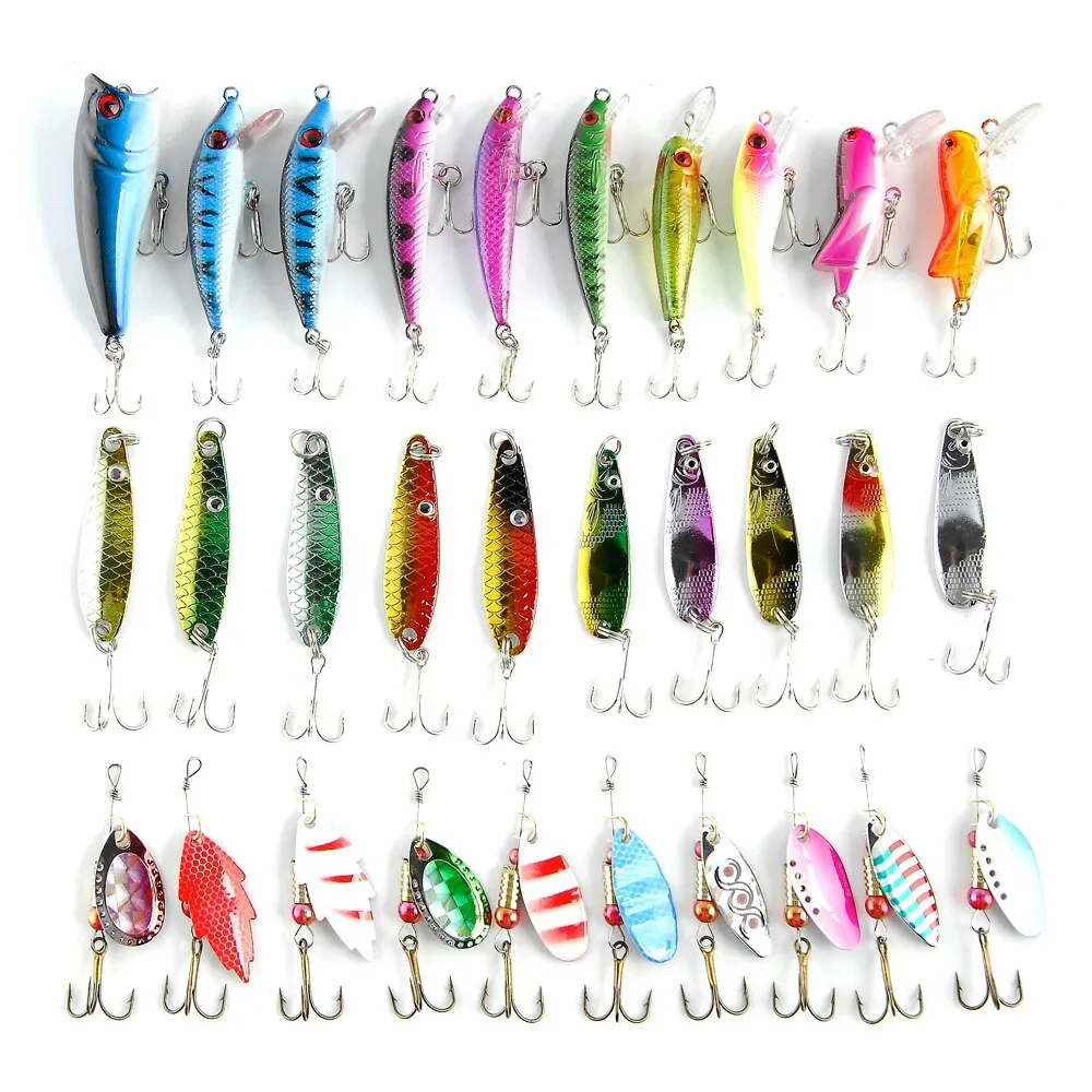 30Pcs Fishing Lure