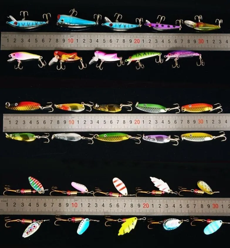 30Pcs Fishing Lure