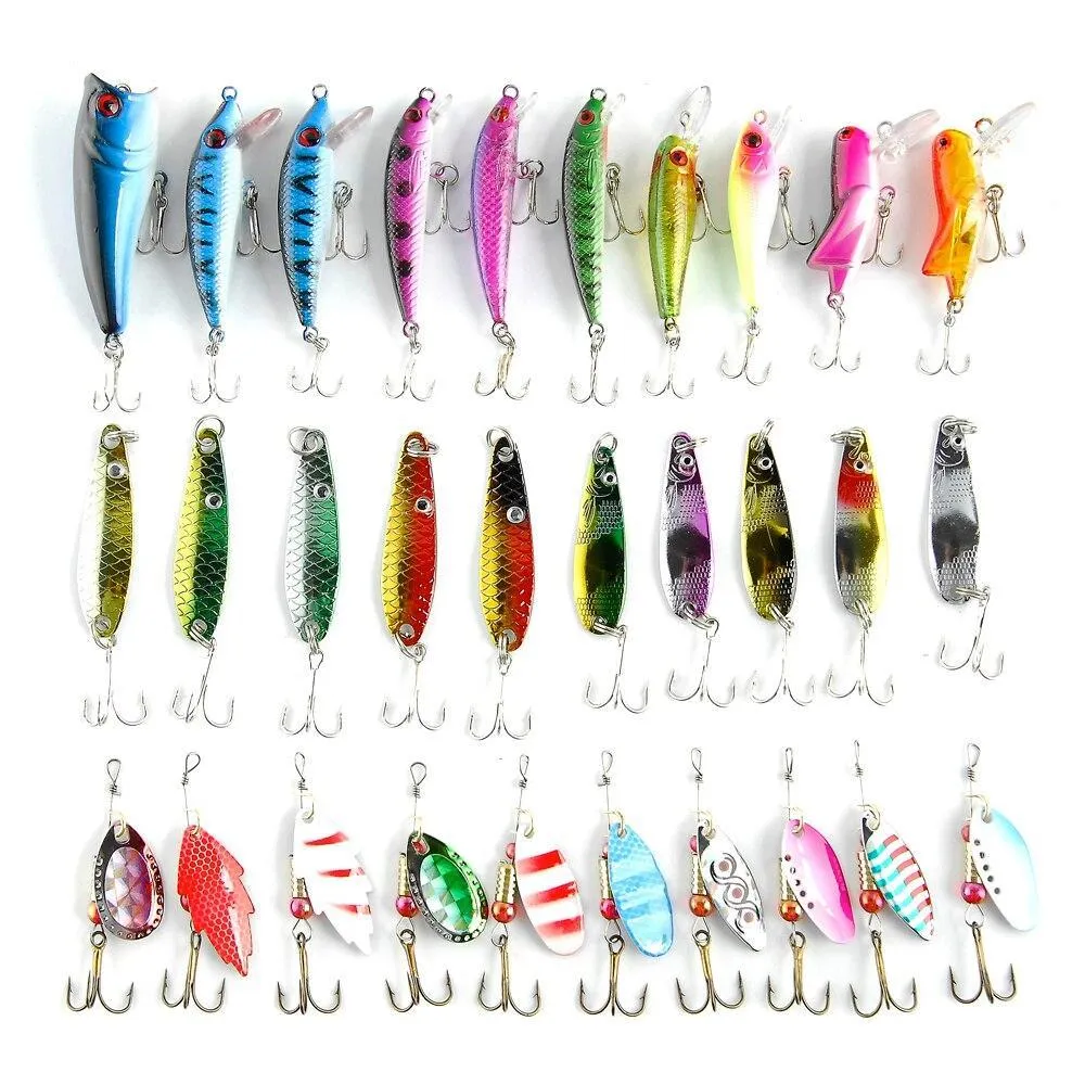 30Pcs Fishing Lure