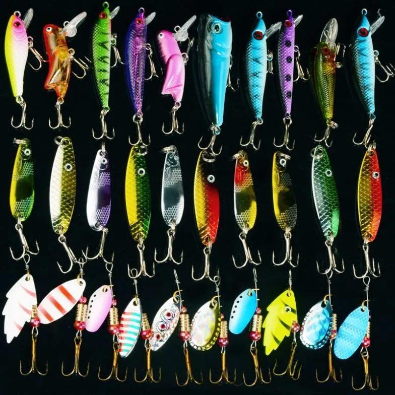 30Pcs Fishing Lure