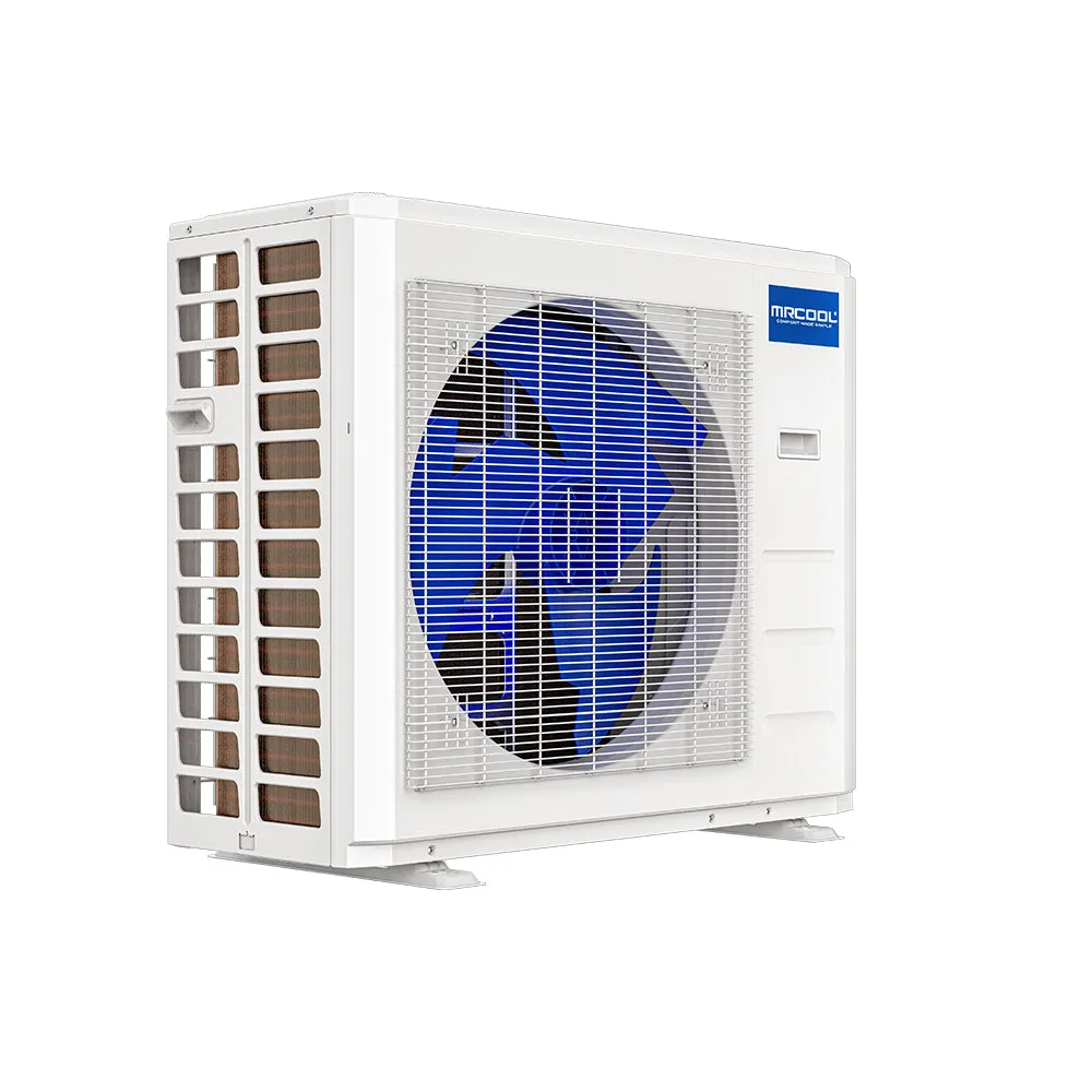 33k BTU 21.5 SEER Multi-Zone MRCOOL DIY 2 Zone Ductless Heat Pump Split System 4th Generation - 9k 24k