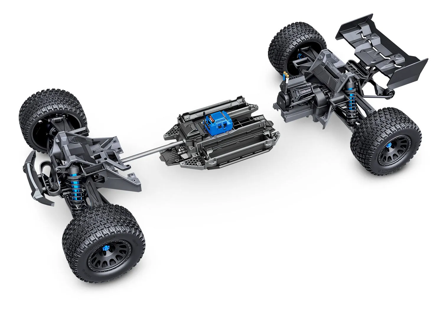 78086-4  XRT Brushless Electric Race Truck Black