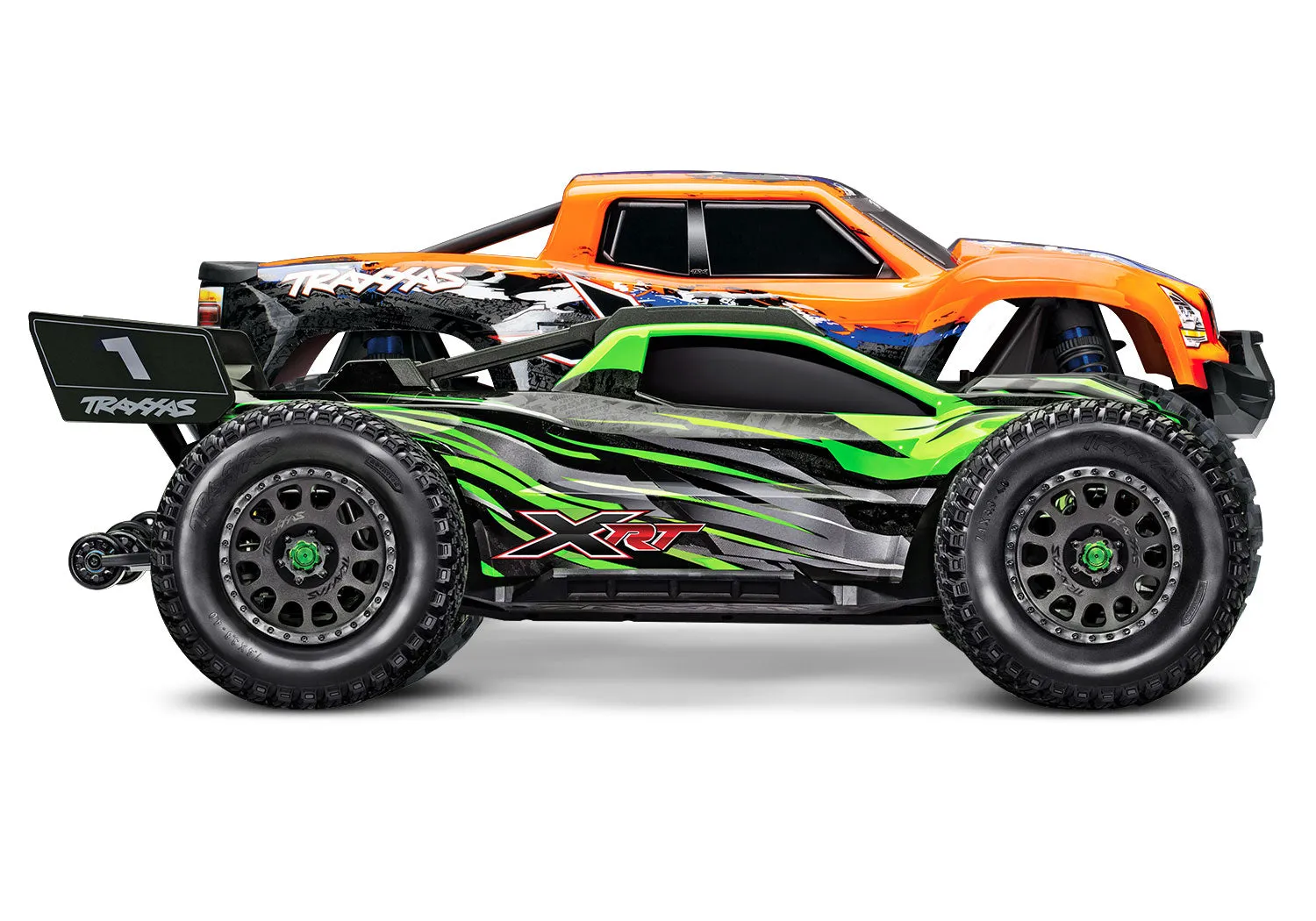 78086-4  XRT Brushless Electric Race Truck Orange