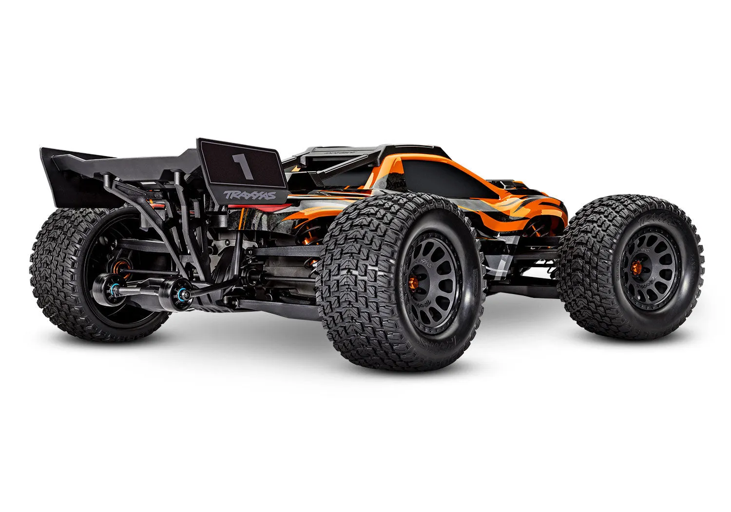 78086-4  XRT Brushless Electric Race Truck Orange