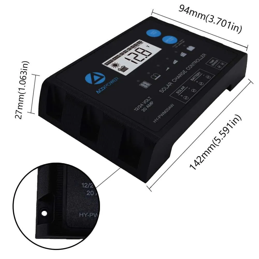 ACOPower 12V Polycrystalline Solar RV Kits