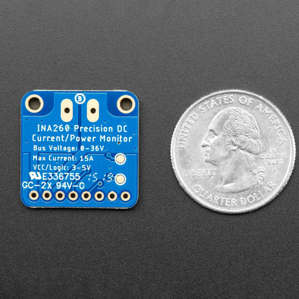 Adafruit INA260 High or Low Side Voltage, Current, Power Sensor