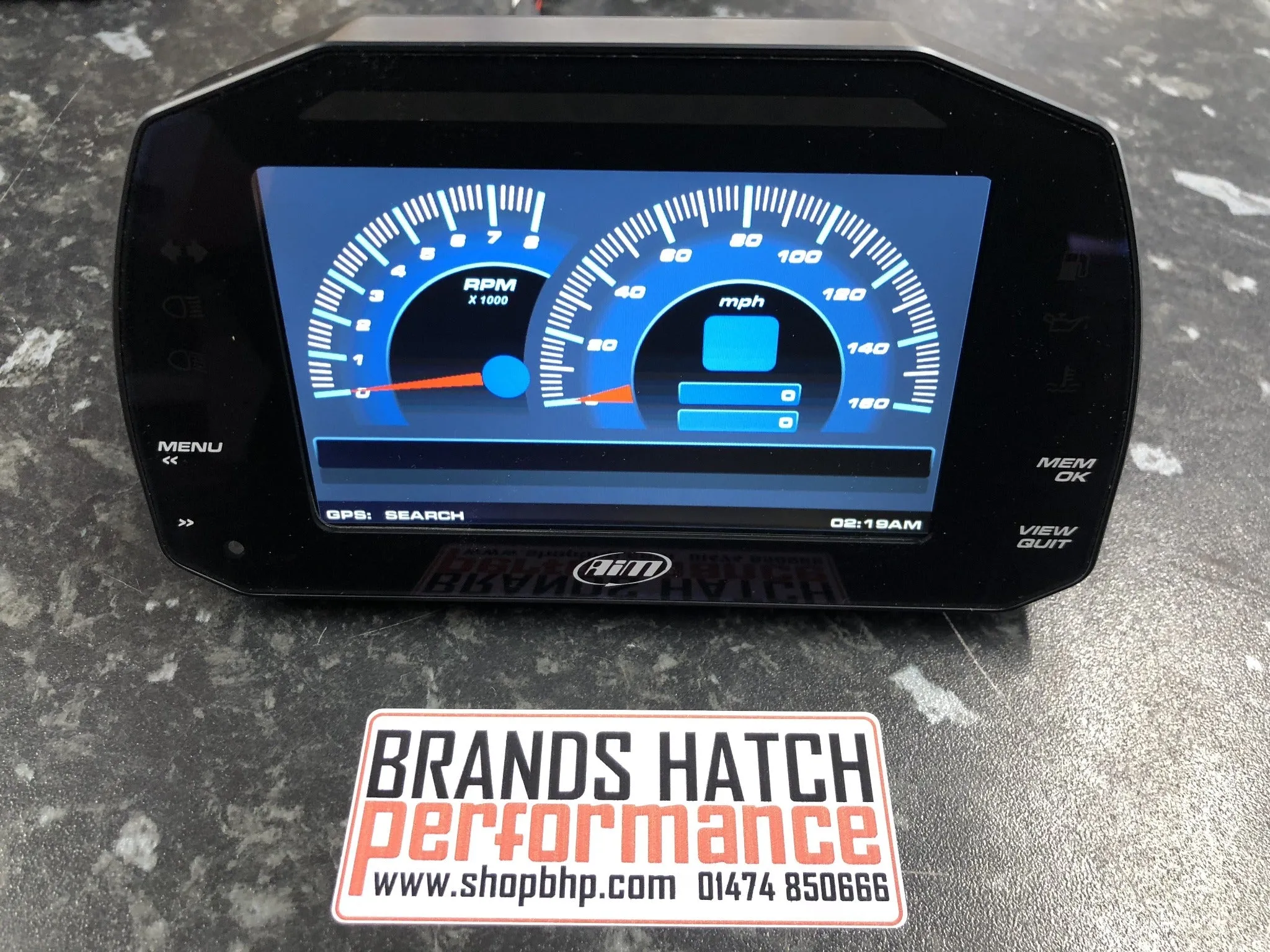 Aim MXS 5" TFT Strada 1.3 OBD2 OBDII ROAD RACE Car Dash Display