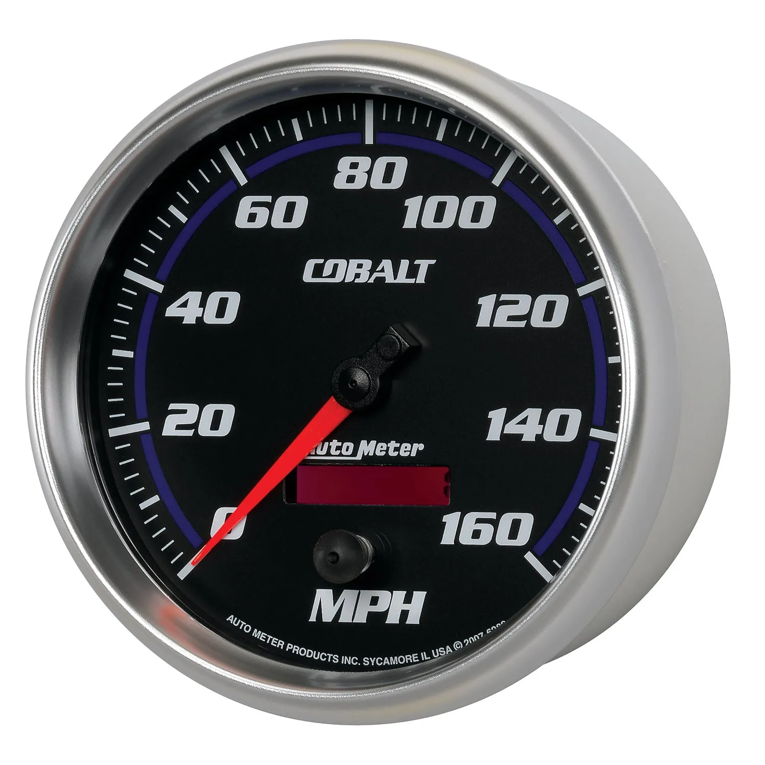 AutoMeter 6289 GAUGE; SPEEDOMETER; 5in.; 160MPH; ELEC. PROGRAMMABLE; COBALT