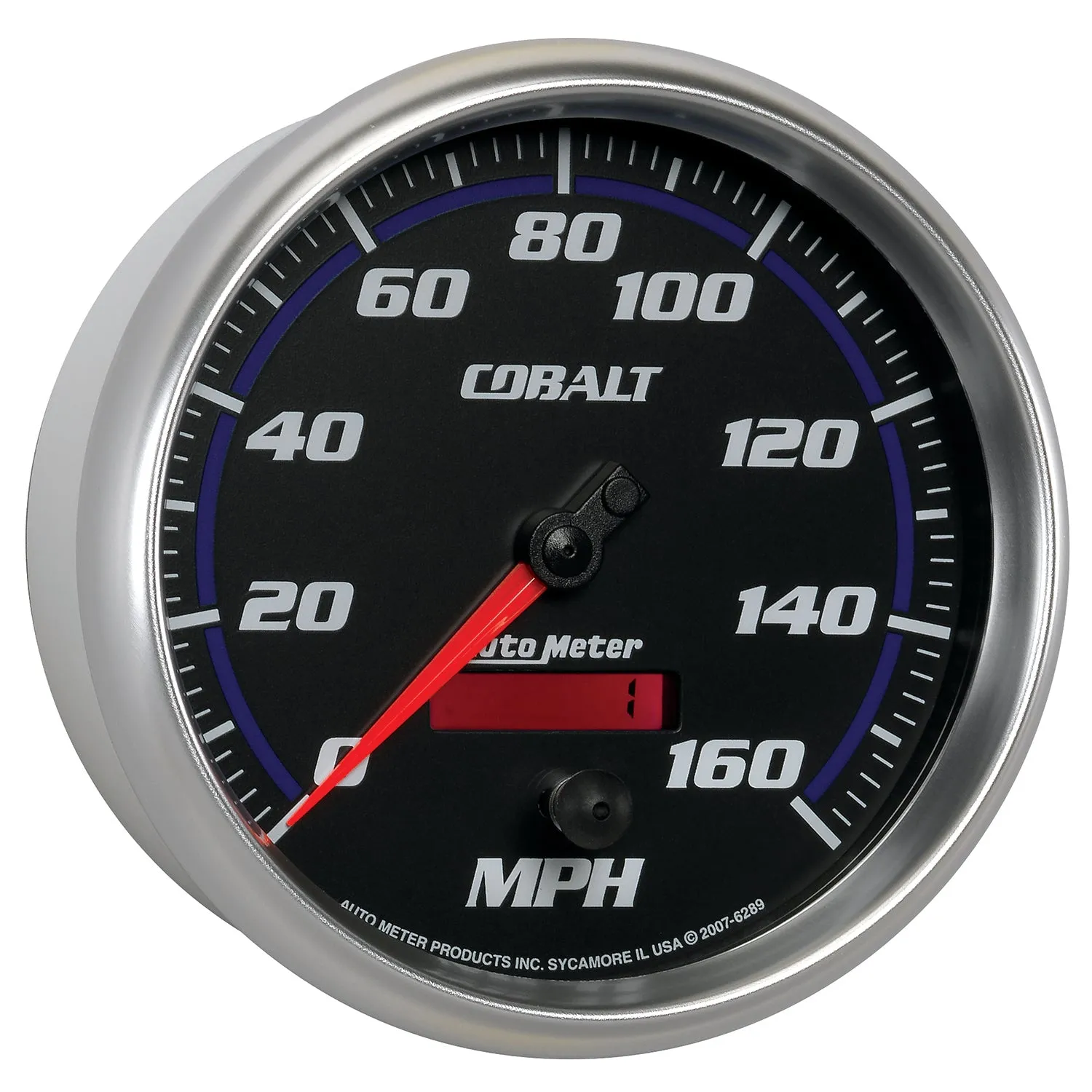 AutoMeter 6289 GAUGE; SPEEDOMETER; 5in.; 160MPH; ELEC. PROGRAMMABLE; COBALT