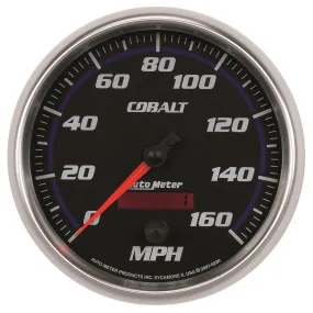 AutoMeter 6289 GAUGE; SPEEDOMETER; 5in.; 160MPH; ELEC. PROGRAMMABLE; COBALT