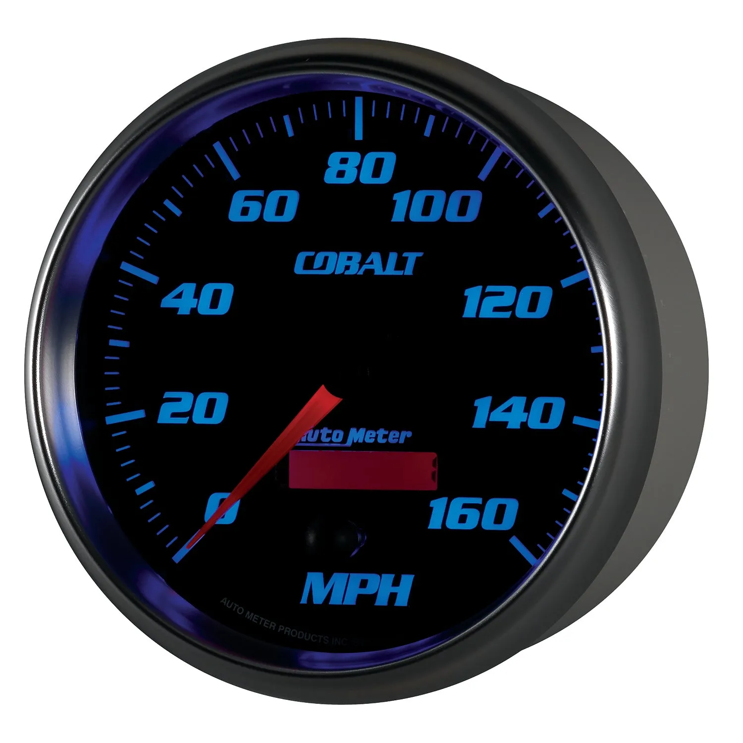 AutoMeter 6289 GAUGE; SPEEDOMETER; 5in.; 160MPH; ELEC. PROGRAMMABLE; COBALT