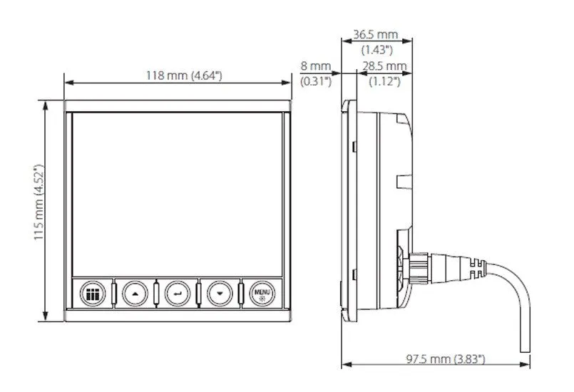 B & G Triton2 Digital Display