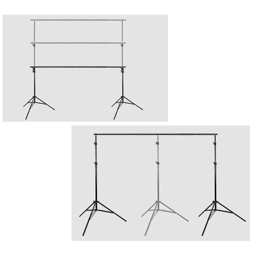 Backdrop Stand (2.0M x 2.0M) - 3kg Load 4 Segment Crossbar