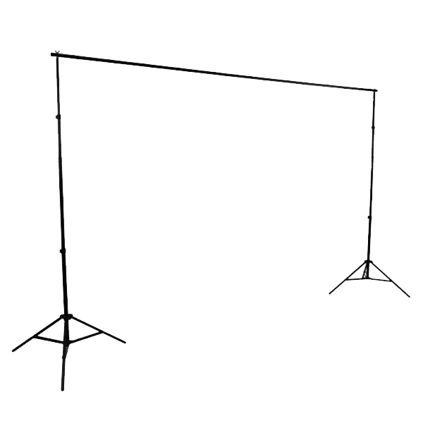 Backdrop Stand (2.8M x 3.0M) - Heavy Duty 8kg Load 4 Segment Crossbar