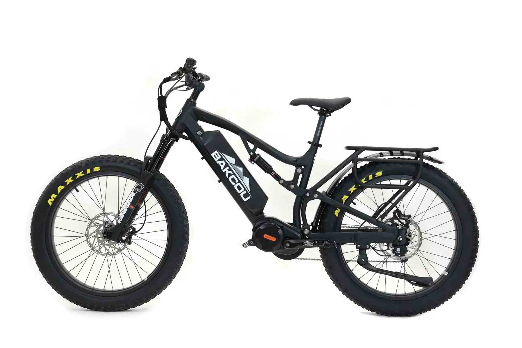 Bakcou Storm Jäger Full-Suspension Electric Fat Tire Bike