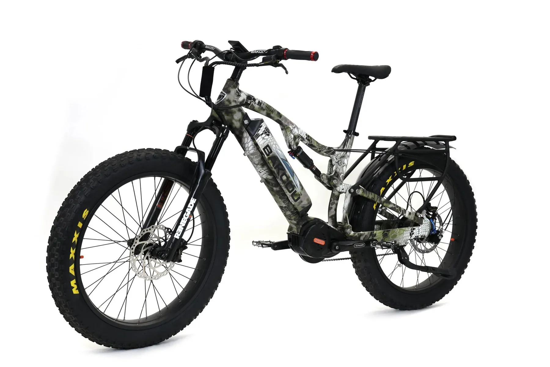 Bakcou Storm Jäger Full-Suspension Electric Fat Tire Bike