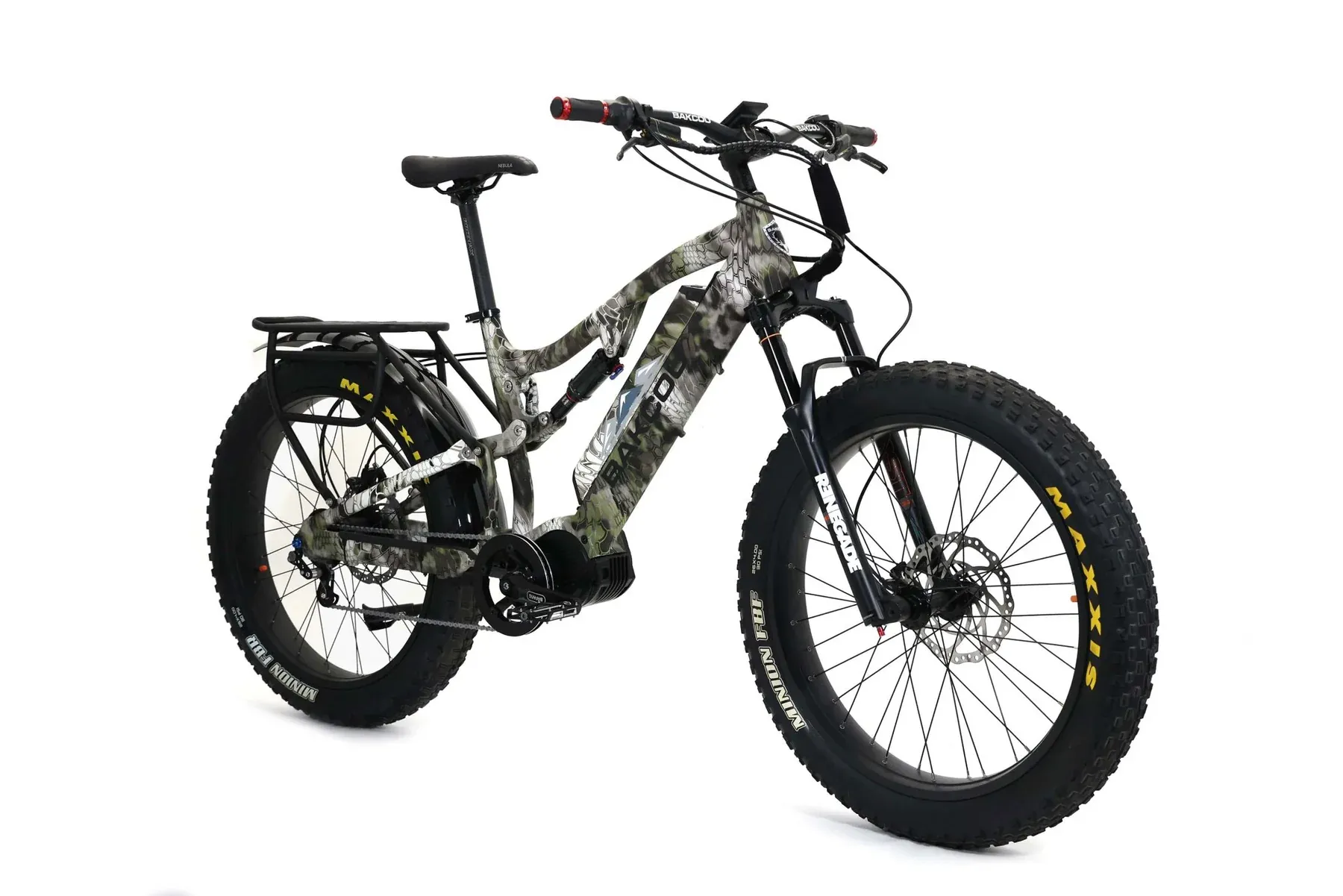 Bakcou Storm Jäger Full-Suspension Electric Fat Tire Bike