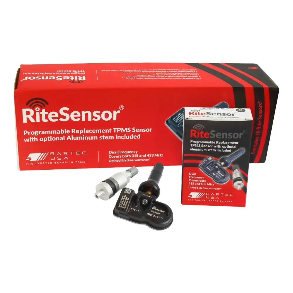 Bartec RS2000-120 Rite-Sensor Metal/Rubber Stem - Mega Pack of 120