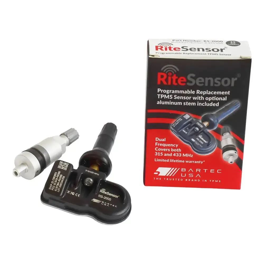 Bartec RS2000-120 Rite-Sensor Metal/Rubber Stem - Mega Pack of 120