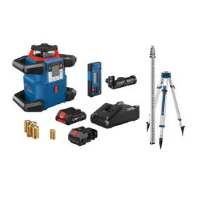 BOSCH GRL4000-80CHK Self-Leveling Rotary Laser Kit Level 360 - GRL4000-80CHK