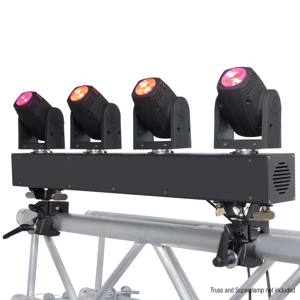 Cameo Lights CLHB400RGBW LED Effect 4 X Moving Head RGBW LED