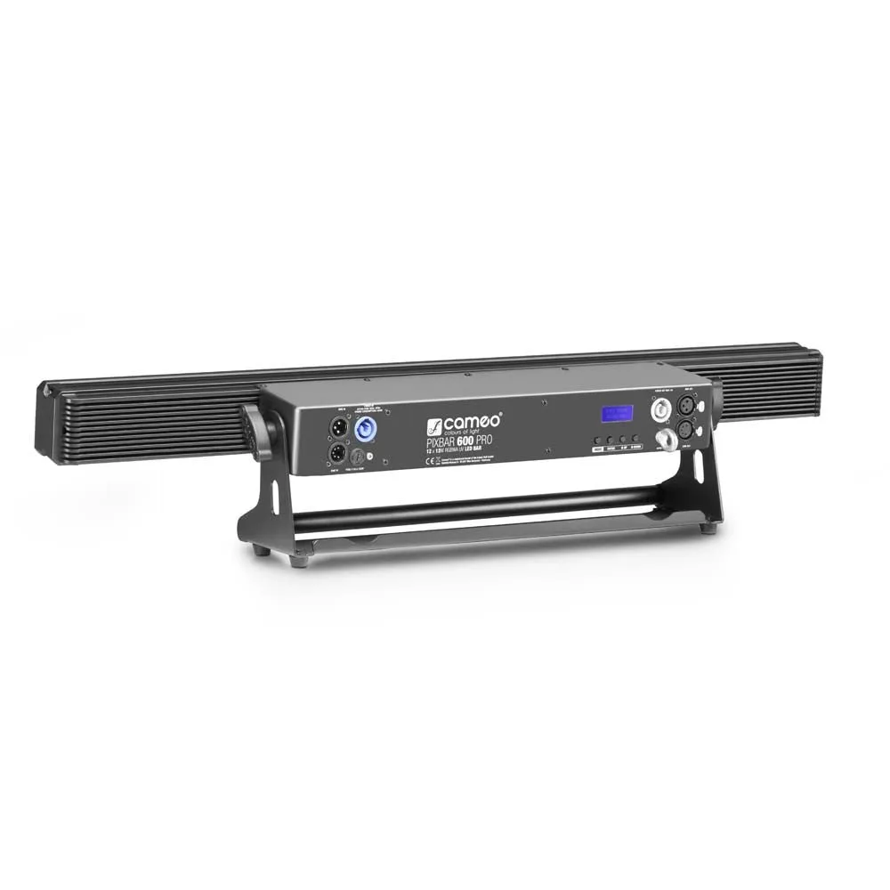 Cameo Pro PIXBAR 600 PRO Professional 12 X 12W RGBWA UV LED Bar (Black)