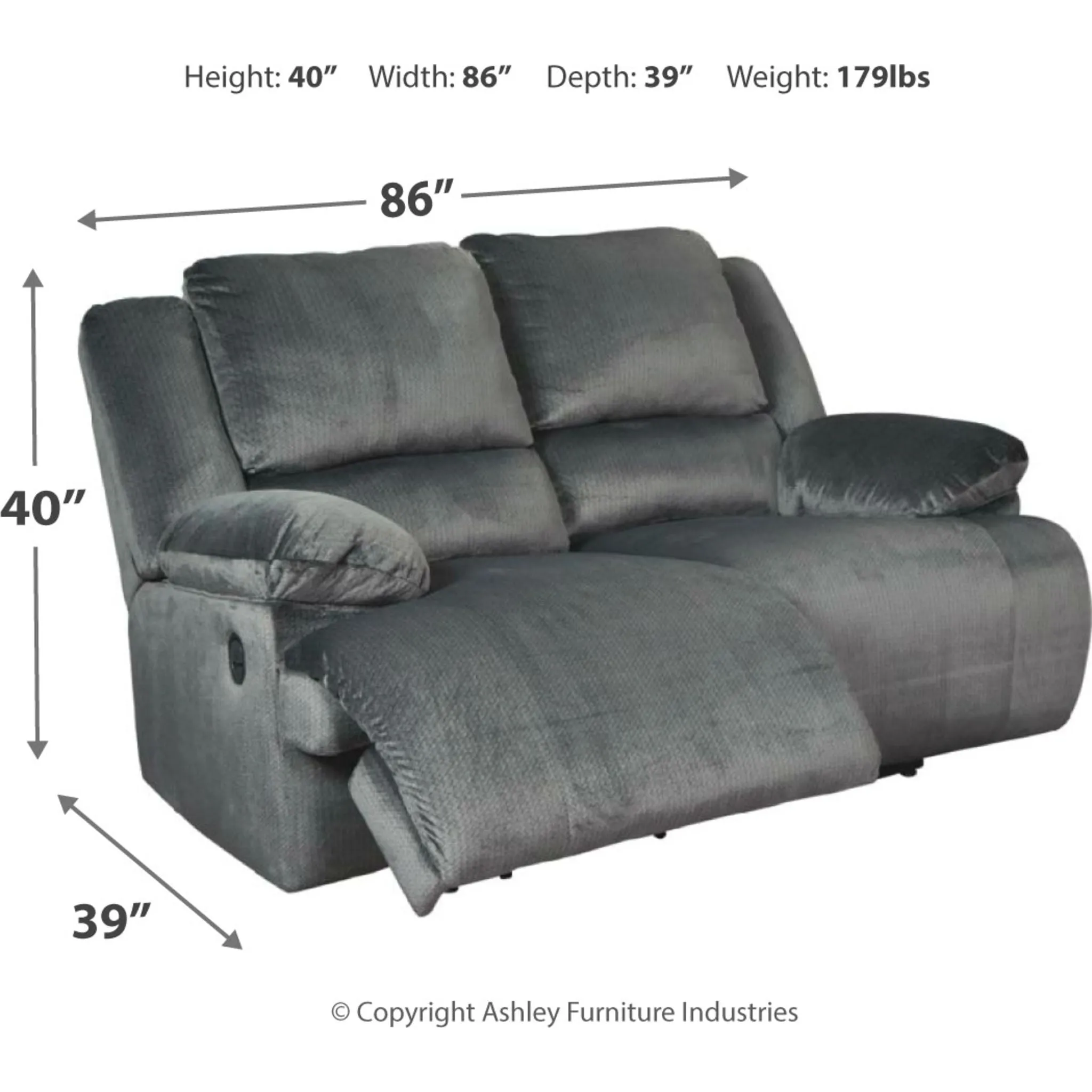 Clonmel Reclining Loveseat