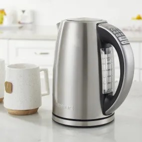 Cuisinart Perfectemp 1.7 Litre Cordless Electric Programmable Kettle, Stainless Steel