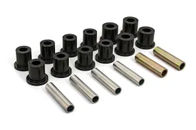 Daystar KF02025BK F-250/F-350 Frame Shackle Bushings 2 Inch ID Spring 80-98 Ford F-250/F-350 4WD Front Daystar