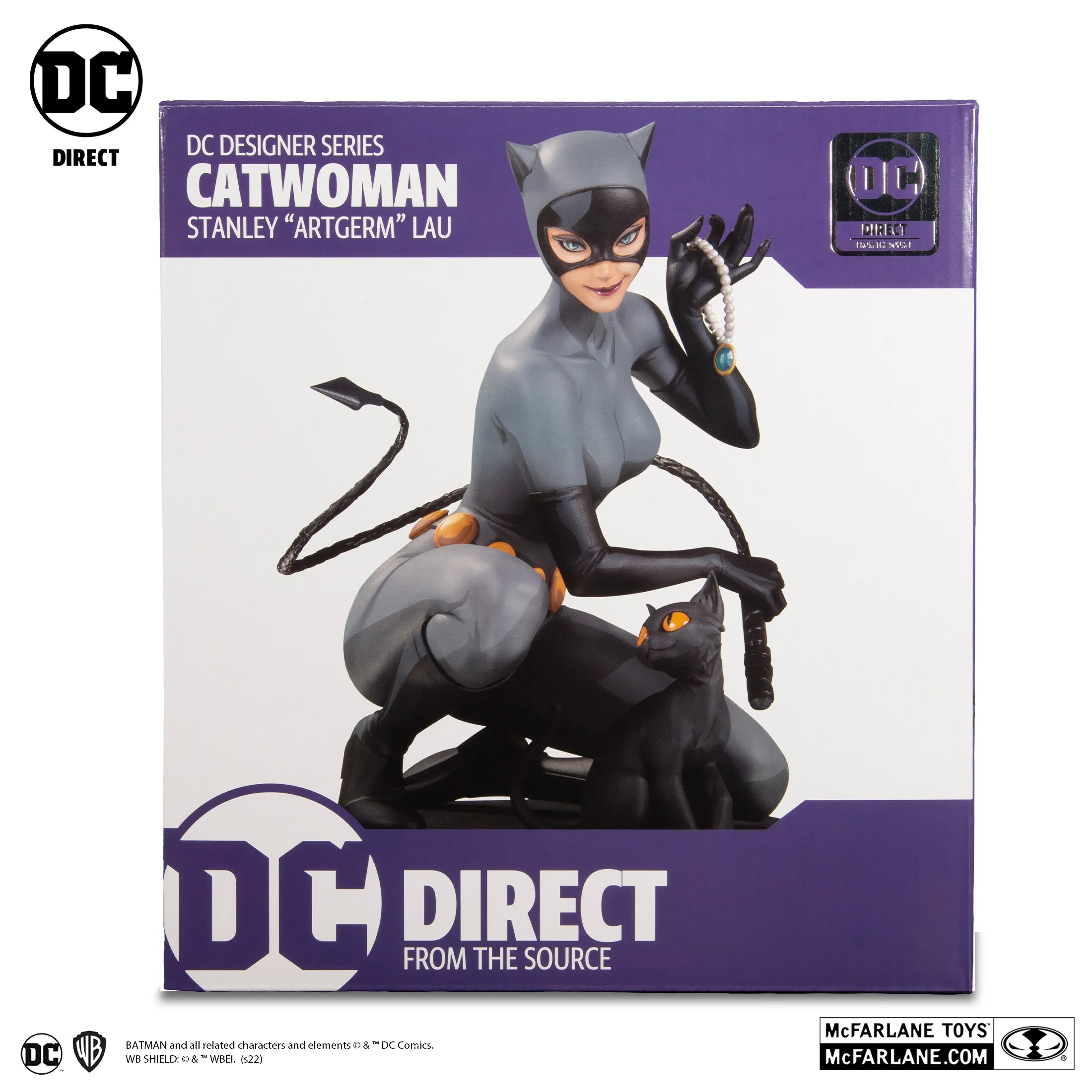 DC Designer Series Catwoman by Stanley "Artgerm" Lau 1:6 Scale Statue (Limited Edition 5,000pcs) - McFarlane Toys