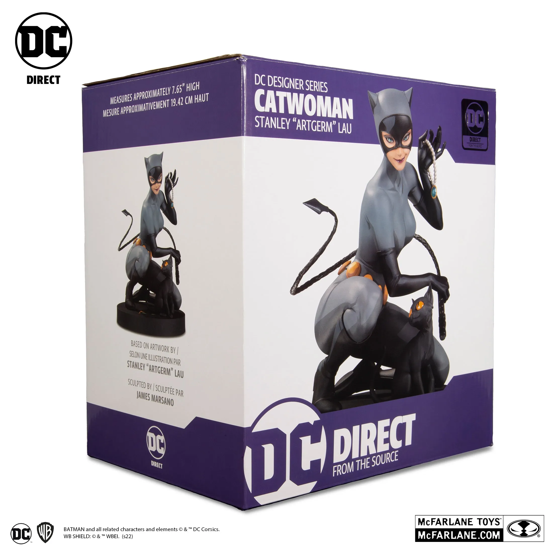 DC Designer Series Catwoman by Stanley "Artgerm" Lau 1:6 Scale Statue (Limited Edition 5,000pcs) - McFarlane Toys