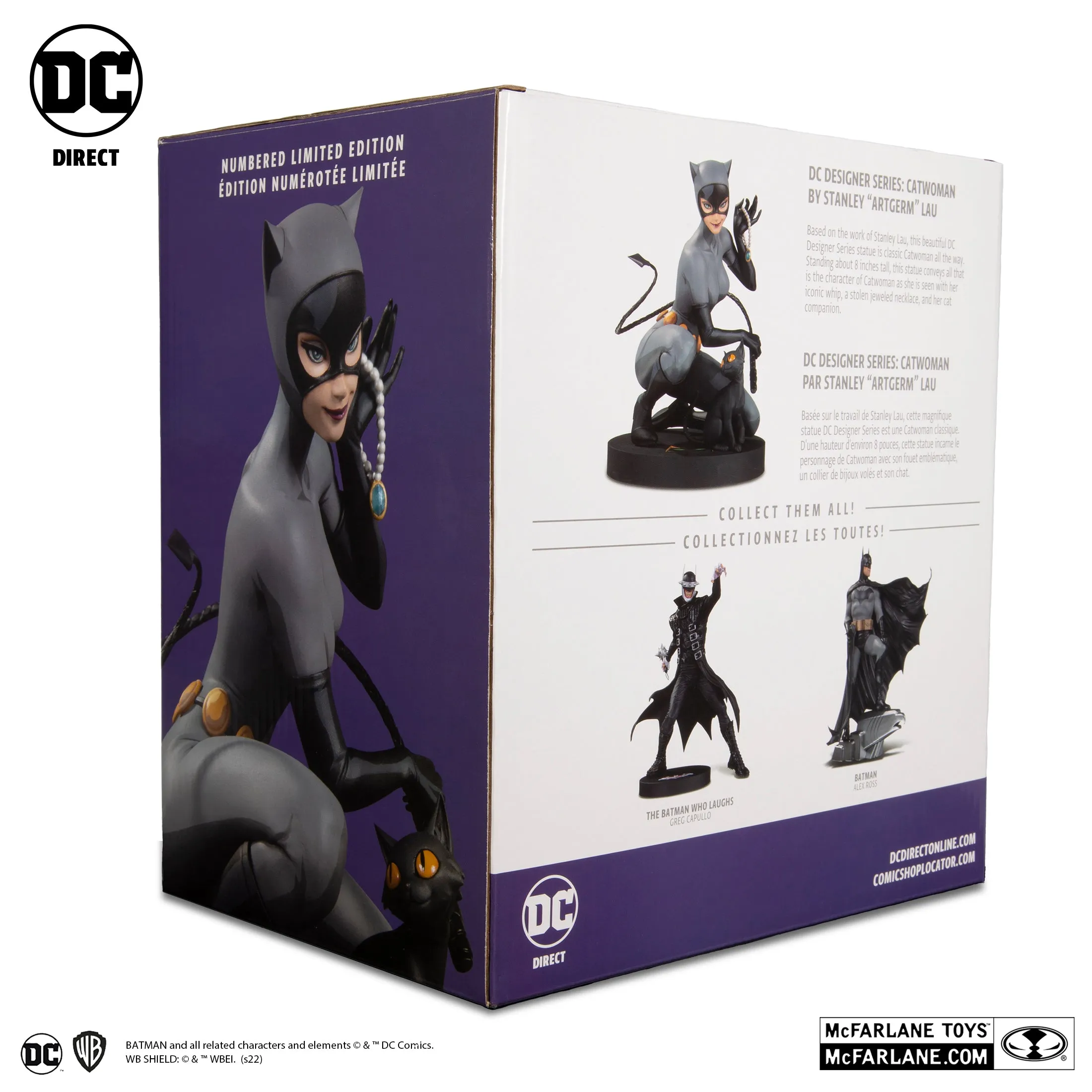 DC Designer Series Catwoman by Stanley "Artgerm" Lau 1:6 Scale Statue (Limited Edition 5,000pcs) - McFarlane Toys