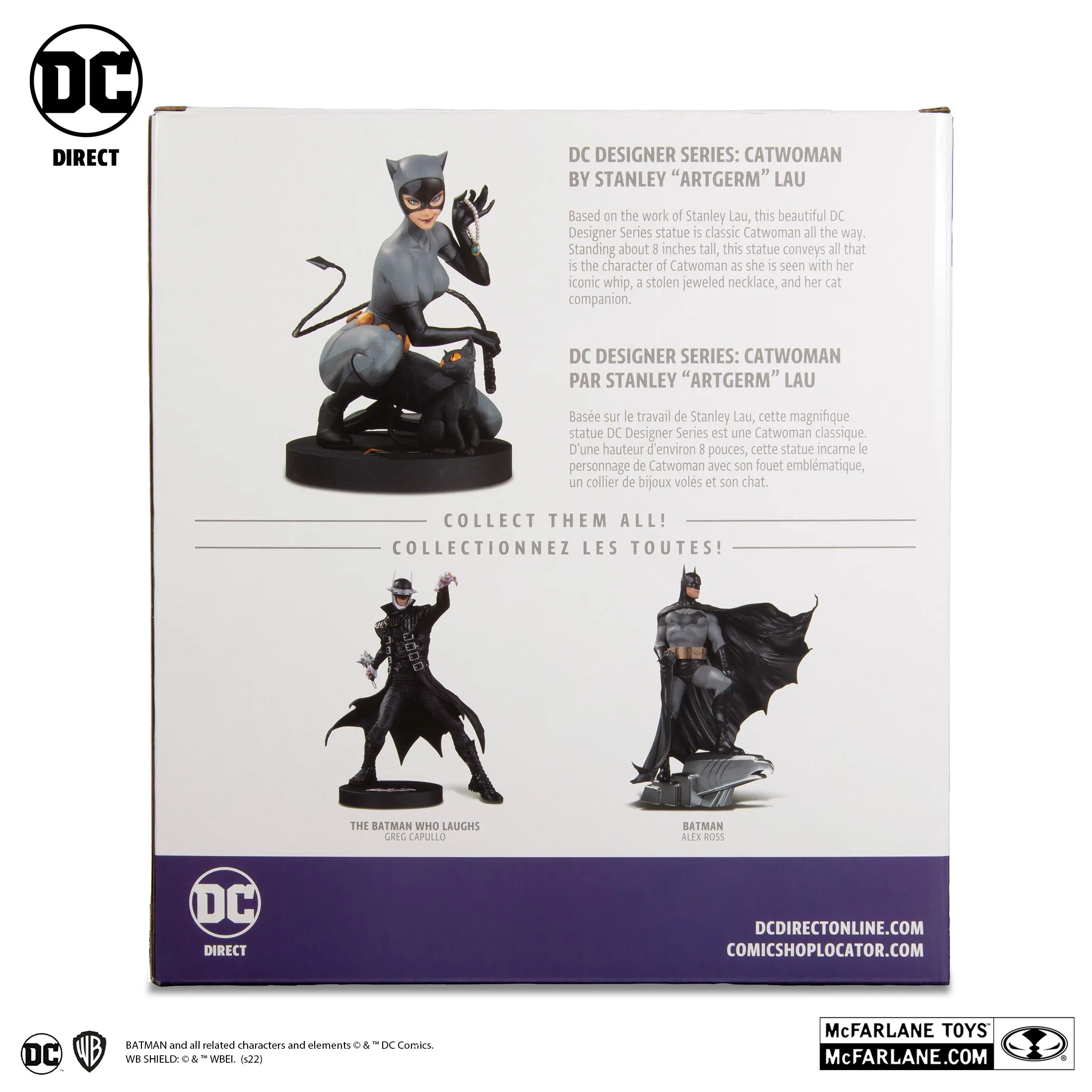 DC Designer Series Catwoman by Stanley "Artgerm" Lau 1:6 Scale Statue (Limited Edition 5,000pcs) - McFarlane Toys