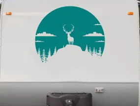 Deer Mountain Camper Trailer Truck Decals