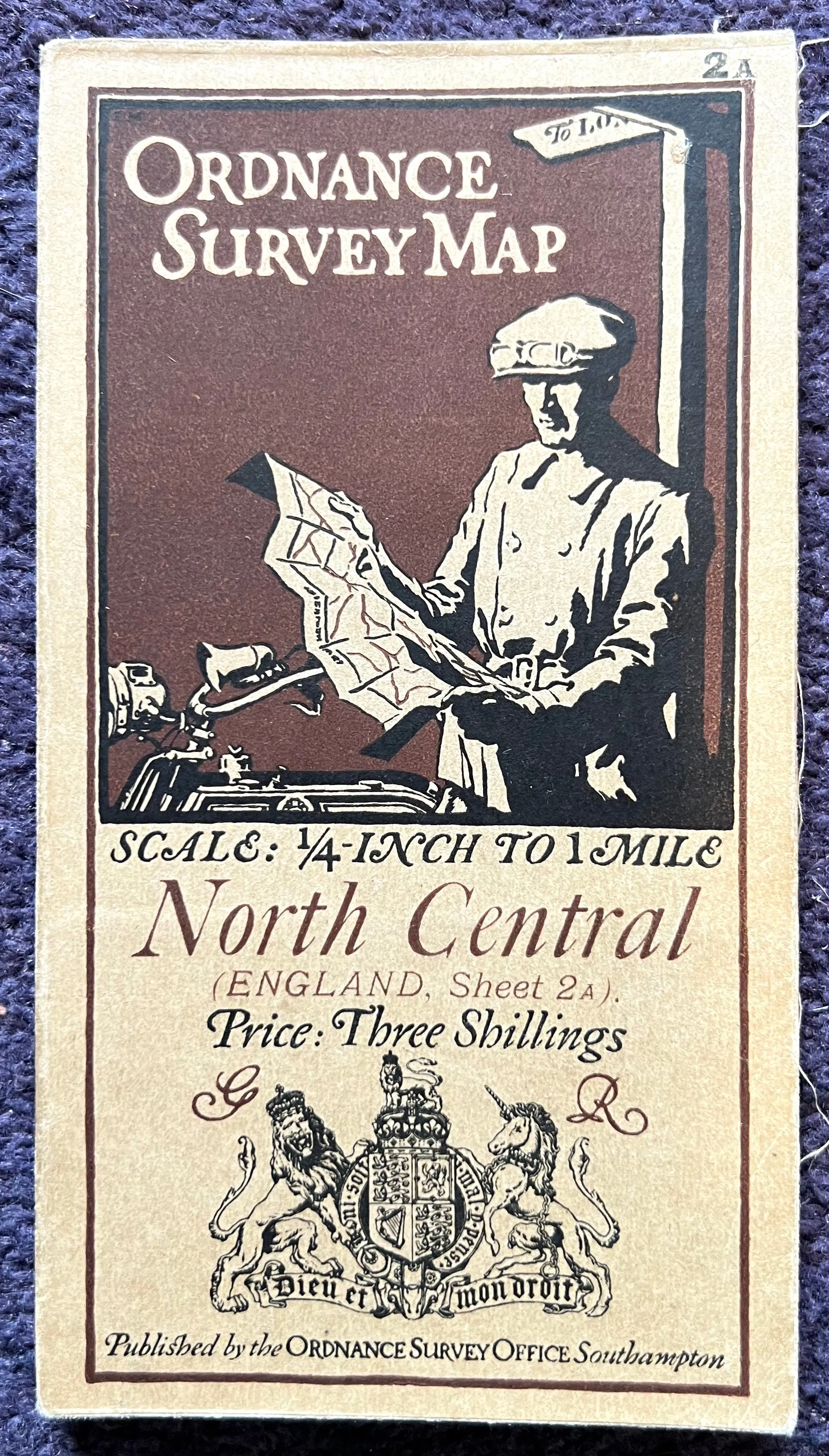 Detailed 1920s ORDNANCE SURVEY Contoured MAP of North Central England incl WESTMORELAND, NORTH YORKSHIRE, NORTH WEST LANCASHIRE