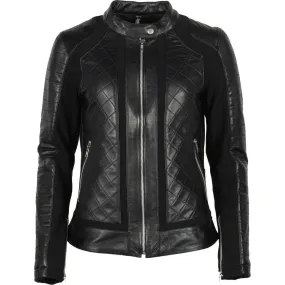 Helstons Kate Ladies Leather Jacket Soft Black