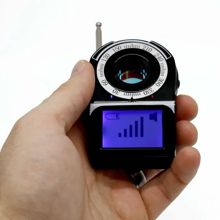 Hidden Camera Visual and RF Detector