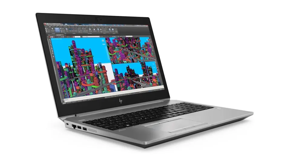 HP ZBook 15 G5 Studio Mobile Workstation - 15.6" FHD (1080p), Intel Core i7-8750H, Hexa-Core (6 Core), 32GB RAM, 1TB NVMe SSD, Nvidia Quadro P1000 4GB, HDMI, USB-C,  Windows 10 Pro - Turbo Silver - Grade A (Certified Refurbished) - 1 Year Warranty