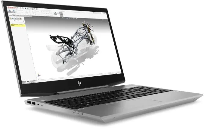 HP ZBook 15 G5 Studio Mobile Workstation - 15.6" FHD (1080p), Intel Core i7 i7-8750H, Hexa-Core (6 Core), 64GB RAM, 2TB SSD, Nvidia Quadro P1000 4GB, HDMI, USB-C,  Windows 10 Pro - Turbo Silver - Grade A (Certified Refurbished) - 1 Year Warranty