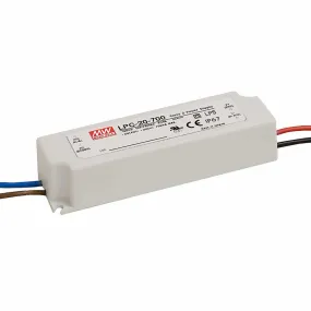 Hunza Mean Well LED Driver LPC-20-700 700mA (9-30v) IP67