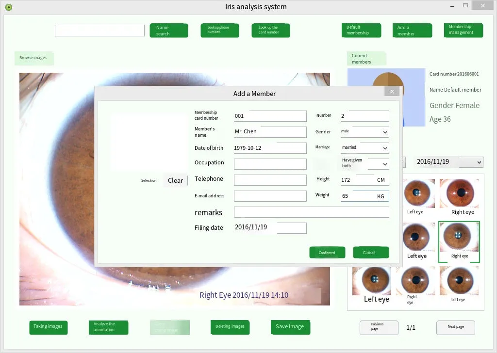 Iridology Analysis Iris Analyzer Iriscope Digital Iridology Camera