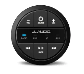 JL Audio MMR-20-BE Round Wired Remote for MediaMaster