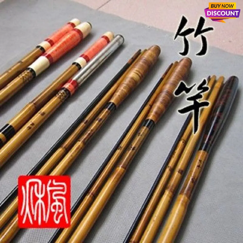 L 2.4-3.0Meter 3 size Traditional 3-Piece tenkara Bamboo Fishing Rod Blanks