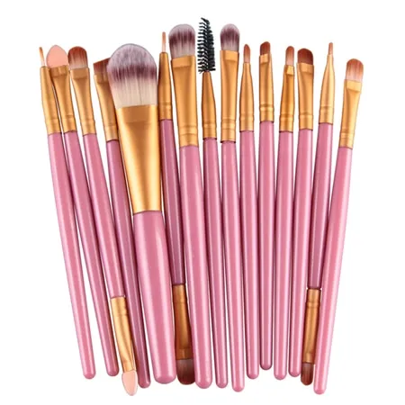 MAANGE 15/18 Pcs Professional Makeup Brushes Set Comestic Powder Foundation Blush Eyeshadow Eyeliner Lip Make up Brush Tools